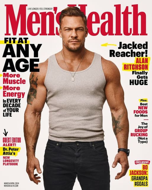 Men's Health U.S. March/April 2024 Cover — Men's Health U.S.