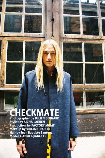 Checkmate with model Gabriel Hulgich — VAGA Magazine