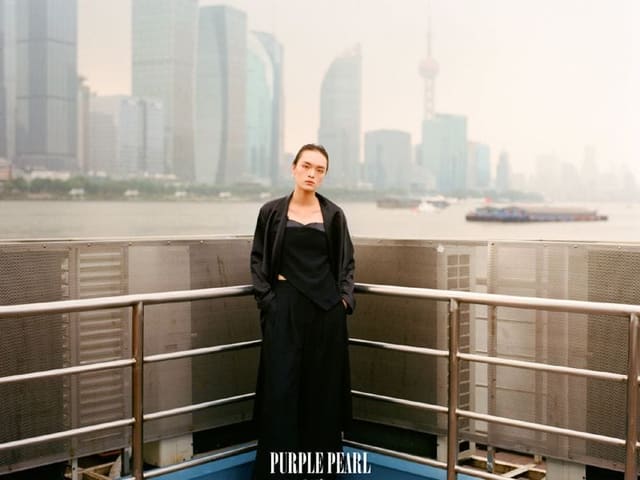 Crossing Shanghai for PURPLE PEARL magaz...