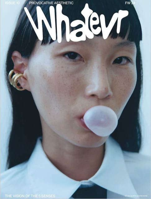 Whatevr Magazine Issue 10 F/W 2024 Cover — Whatevr Magazine