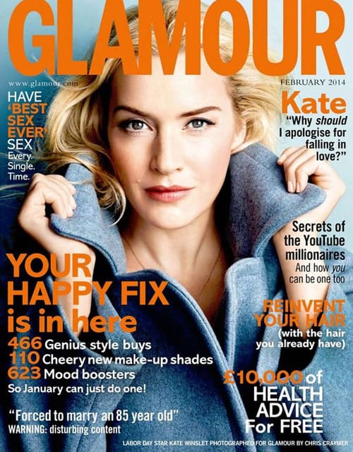 Glamour UK February 2014 Cover — Glamour UK