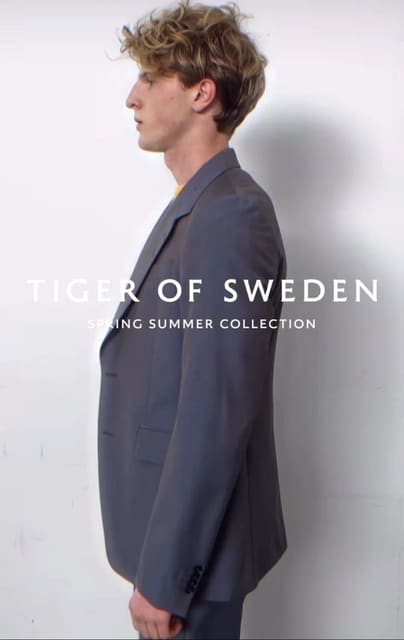 Tiger of Sweden Spring Summer 2024 Colle... — Tiger of Sweden