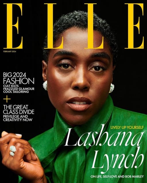 Elle UK February 2024 Cover — Elle UK