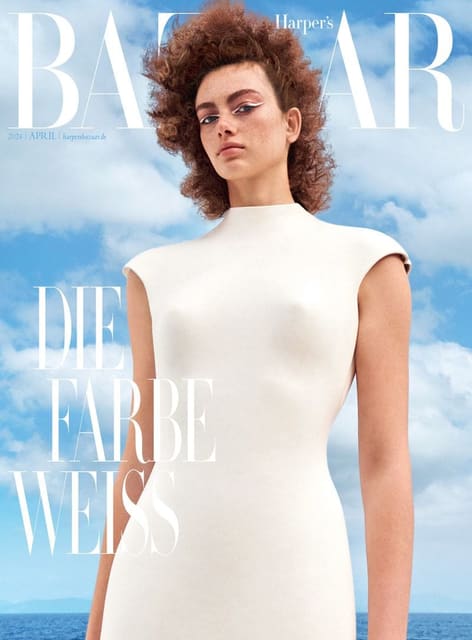 Die Farbe Weiss — Harper's Bazaar Germany