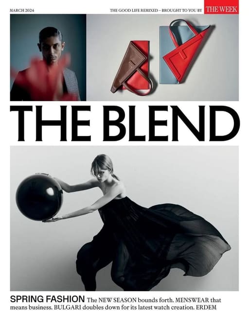 The Blend Magazine March 2024 Cover — The Blend Magazine