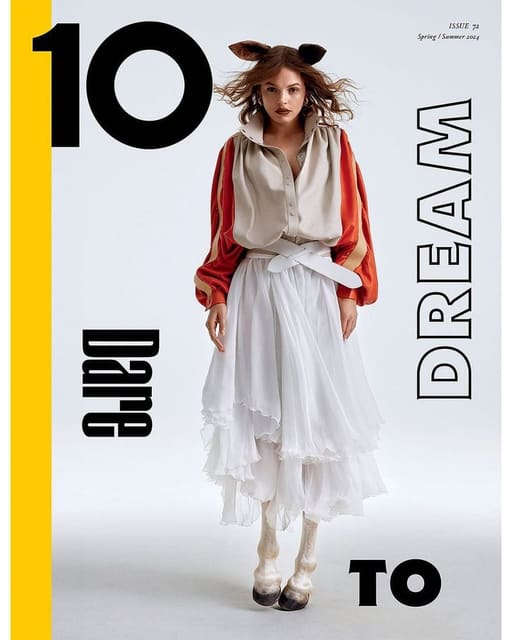 10 Magazine #72 Spring/Summer 2024 Cover... — 10 Magazine
