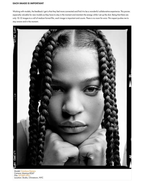 'How I Shoot', Maria Bruun x ILFORD PHOT... — Special Projects