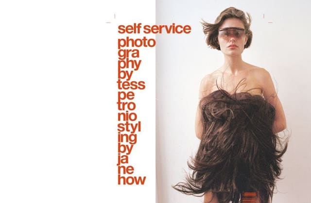 photography by tess petronio styling by ... — Self Service