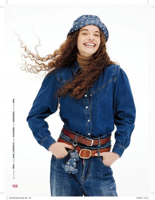 Denim Girl by Ria Mort — Elle Mexico
