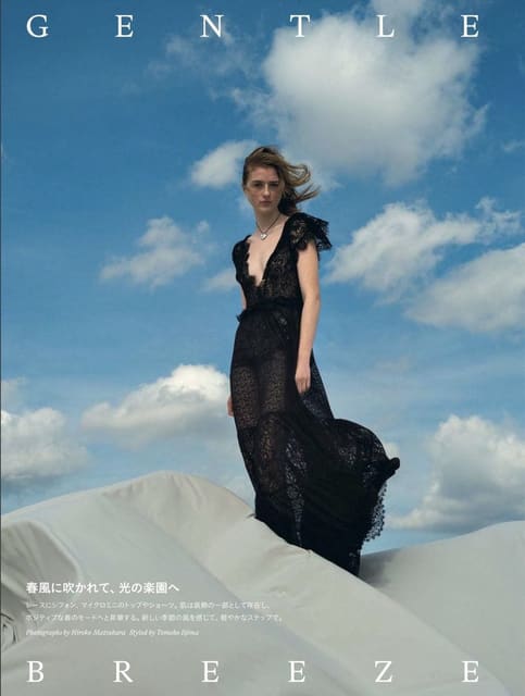 gentle breeze — Harper's Bazaar Japan