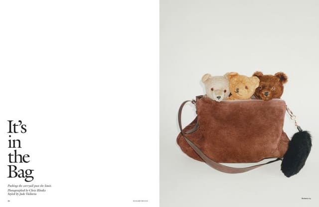 It's In The Bag — W Magazine