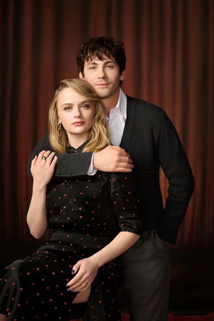 Logan Lerman and Joey King - ‘We Were the Lucky Ones’ -photo by Marvin Joseph — The Washington Post