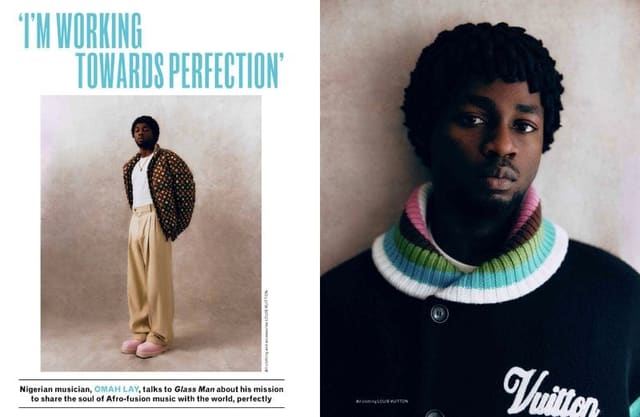 I'm Working Towards Perfection: Omah Lay — Glass Man