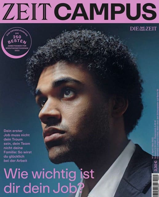 Zeit Campus April/May 2022 Cover — Zeit Magazine