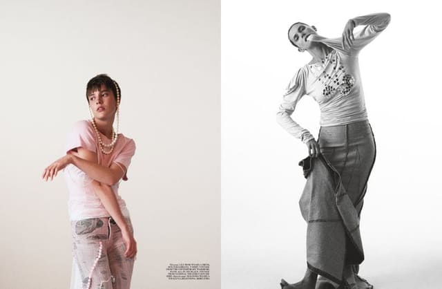 photography by David Sims styling by Isa... — Self Service