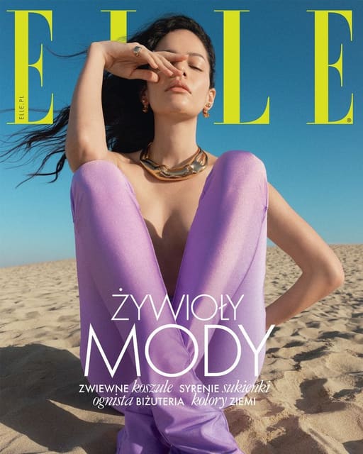 Elle Poland May 2024 Covers — Elle Poland