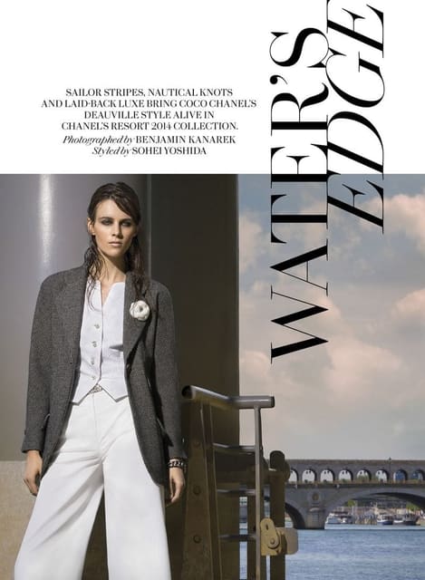 Water's Edge — Fashion Magazine Canada