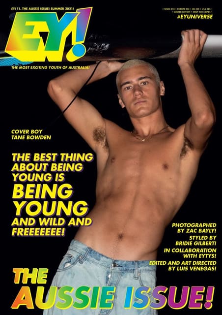 EY! The Aussie Issue covers by Zac Bayly — Electric Youth Magazine