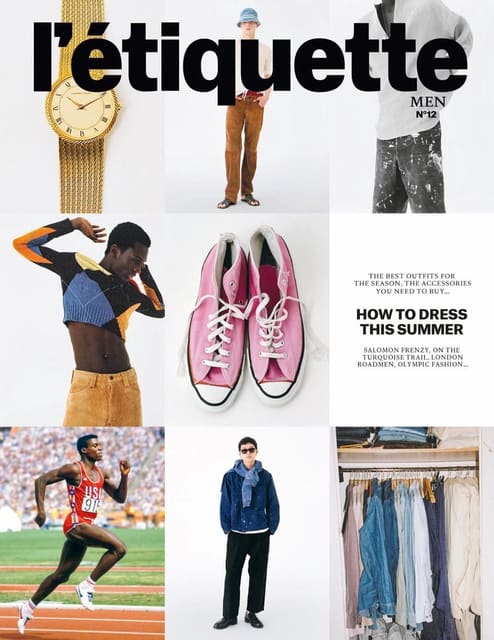 L'Etiquette Homme Magazine #12 Spring/Su... — L'Étiquette Magazine