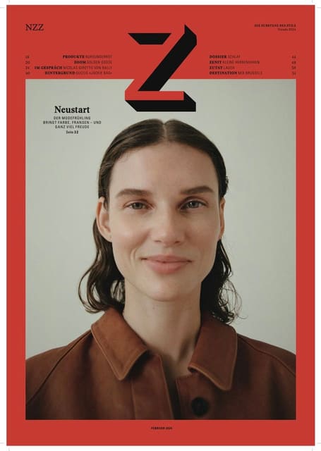 Z Magazine February 2024 Cover — Z Magazine