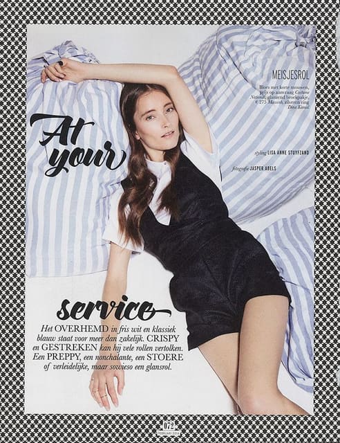 At Your Service — Elle Netherlands