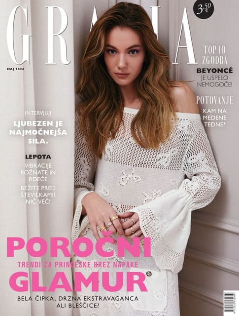 Grazia Slovenia May 2024 Cover — Grazia Slovenia