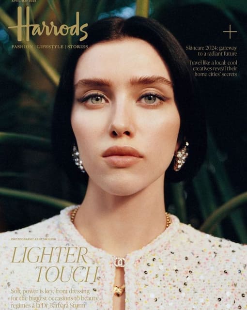 Harrods April/May 2024 Cover — Harrods