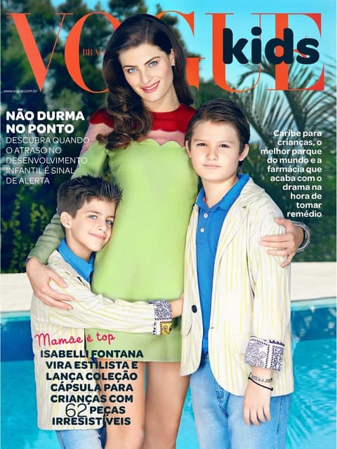 Vogue Kids Brasil September 2013 Kids Supplement Cover — Vogue Kids Brasil