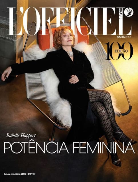 Isabelle Huppert — L'Officiel Brasil