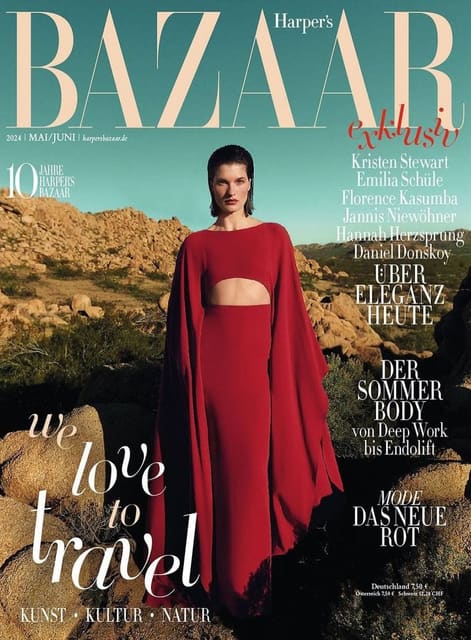 Harper's Bazaar Germany May/June 2024 Co... — Harper's Bazaar Germany