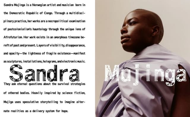 Sandra Mujinga by Hailey Heaton — Autre Magazine