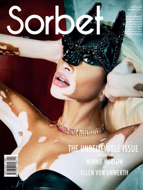 Sorbet Magazine #43 Spring 2024 Cover — Sorbet Magazine