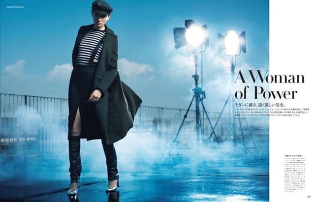 A Woman of Power — Vogue Japan