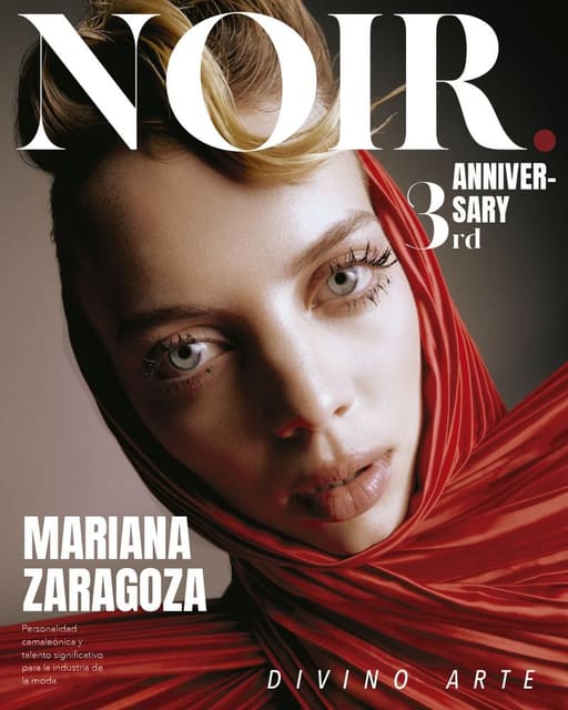 Noir Magazine 3rd Anniversary Cover — Noir Magazine
