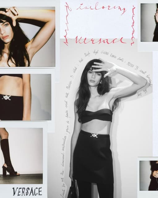 Versace S/S 24 by George Eyres — Versace