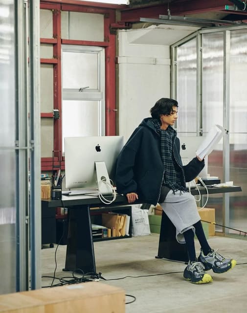 BALENCIAGA GINZA by Tatsunari Kawazu — Popeye Magazine