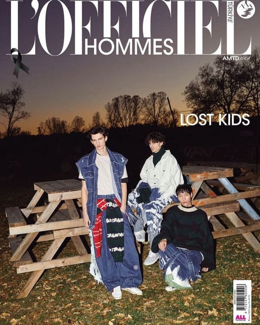 L'Officiel Hommes Turkey April 2023 Cove... — L'Officiel Hommes Turkey