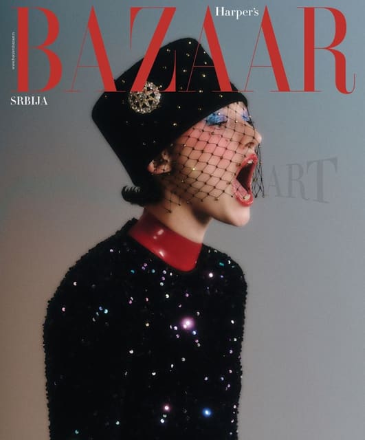 Amber Witcomb — Harper's Bazaar Serbia