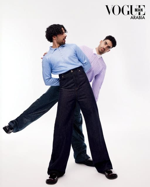 Seeing Double with Abdulaziz and Abdullah Bakr — Vogue Arabia Man