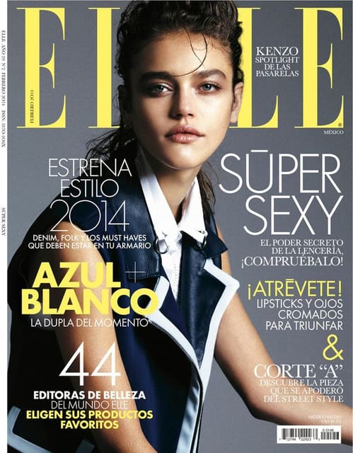 ELLE Mexico February 2014 Cover — Elle Mexico