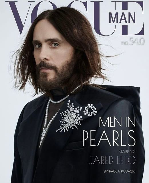 Vogue Man Hong Kong Men In Pearls 2024 Cover — Vogue Man Hong Kong