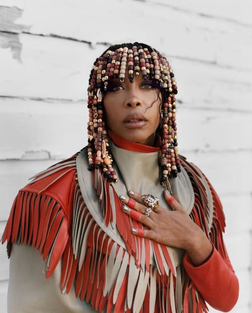 Musician Erykah Badu and Designer Michèl... — Document Journal