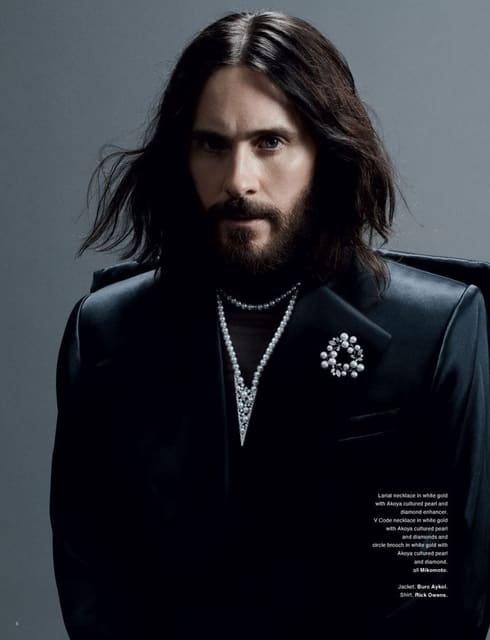 Men in Pearls: Jared Leto — Vogue Man Hong Kong