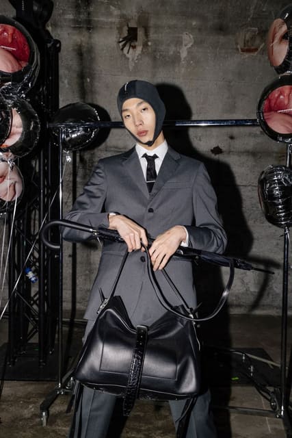 Jordanluca F/W 24 Show backstage — Lewis Magazine