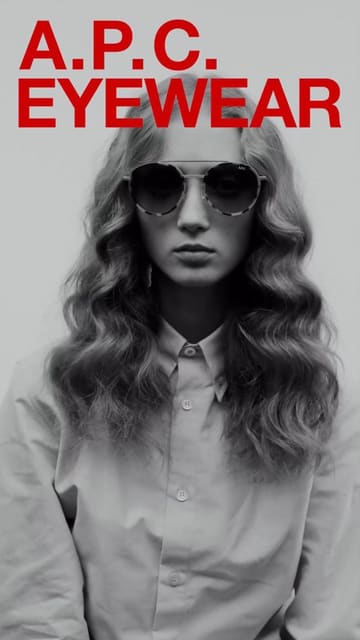 A.P.C. Eyewear 2024 Campaign — A.P.C.