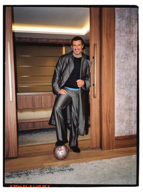 Luis Figo - Galactico — Esquire Czech Republic