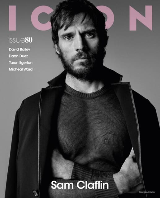 Sam Claflin — ICON Magazine Italy