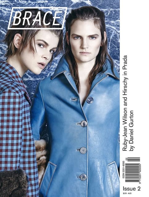 Brace Magazine Issue #2 Winter 2013 Cover — Brace Magazine