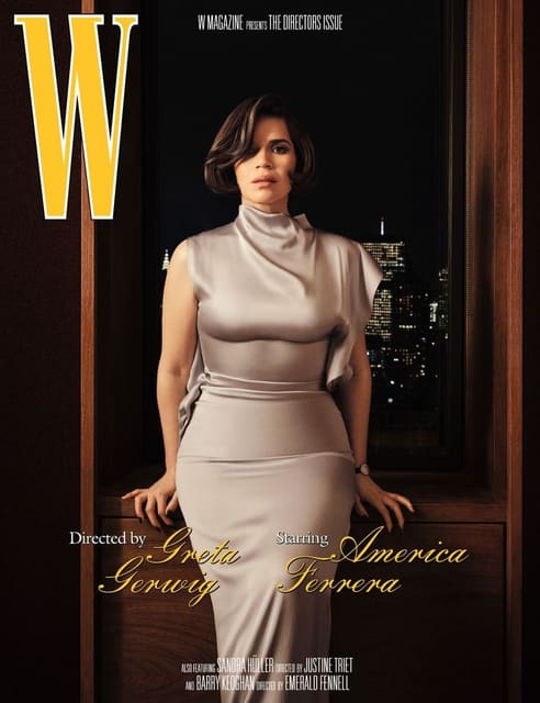 America Ferrera by Mickalene Thomas — W Magazine