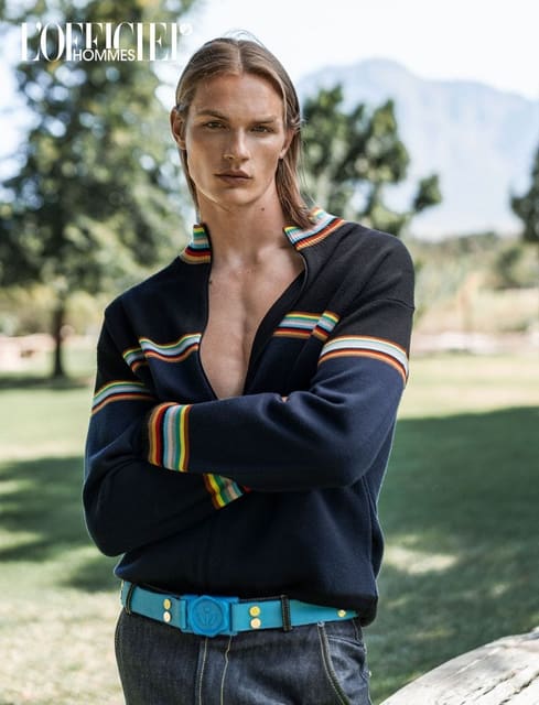 Photography Sasha Olsen — L'Officiel Hommes Ukraine